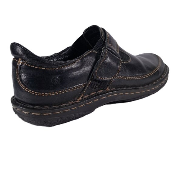 Born Honesty Shoes Women 8.5 Black Leather Loafers Flats Casual W31599 - Picture 2 of 16